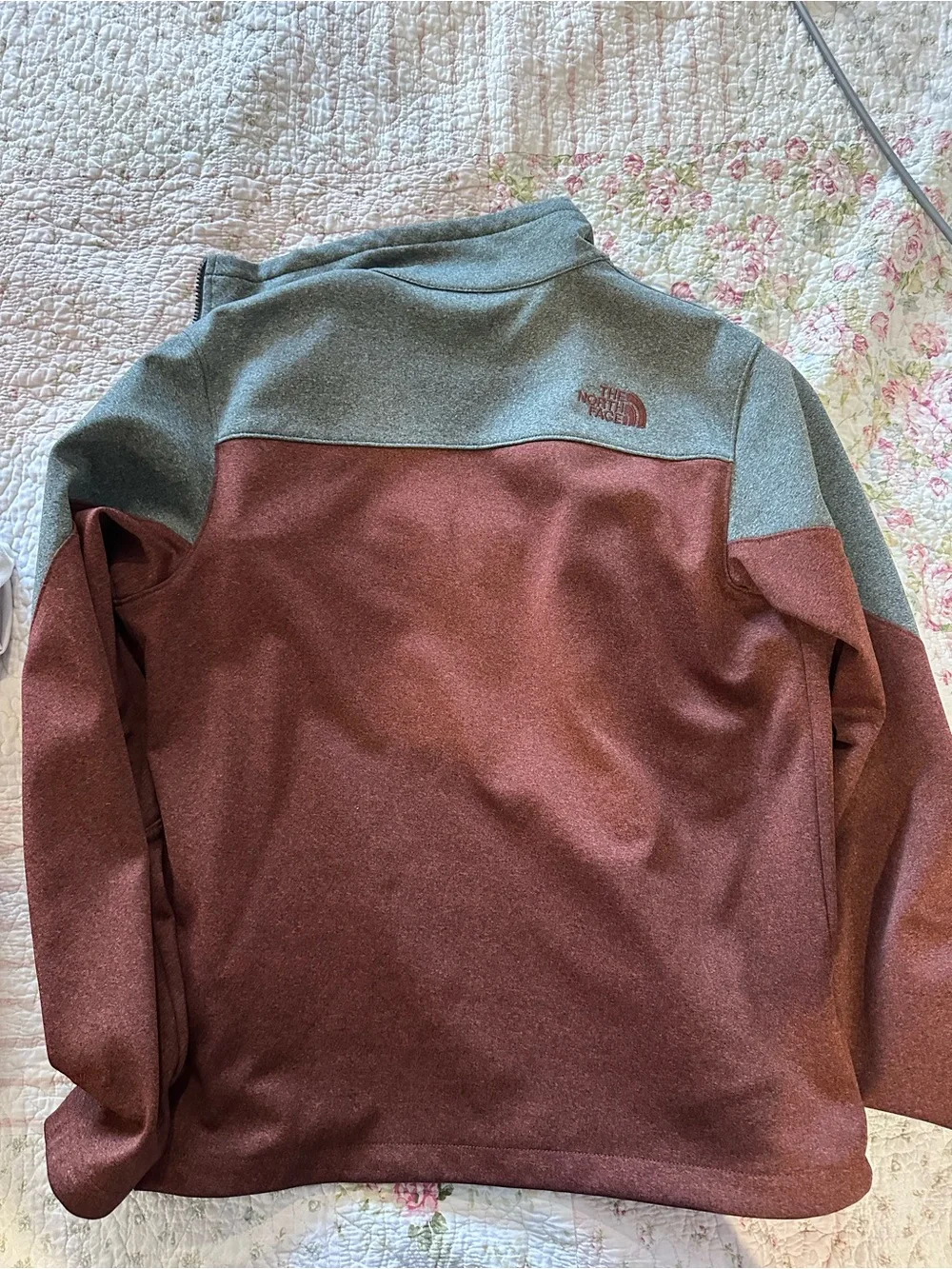 The North Face zip-up medium
